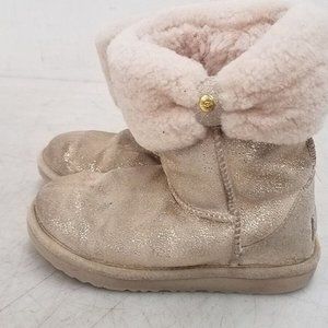 UGG Ramona Classic II Metallic Gold Boots